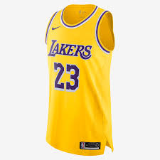 The lakers went all in this offseason and swung a deal for former pelicans forward anthony davis. Lebron James Lakers Icon Edition Nike Nba Authentic Jersey Nike Com