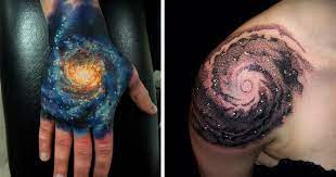 These astronomy tattoos feature some truly beautiful tattoo designs and creative concepts depicting stars, planets, galaxies and other artistic shapes and symbols like star signs. 58 Cosmic Tattoo Ideas For Astronomy Lovers Bored Panda