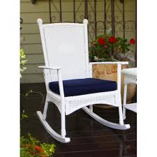 Shop Tortuga Outdoor White Classic Rocking Chair On Sale Overstock 9541811