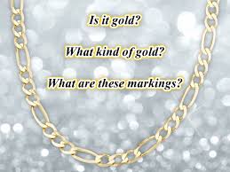 750 585 and 417 gold markings on jewelry what they mean