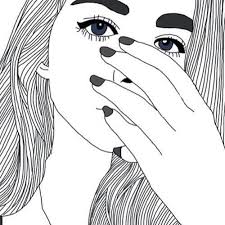 Epingle Par Lucie Rueff Sur Dessin Dessin Noir Et Blanc Fille Noir Et Blanc Et Dessin Ado