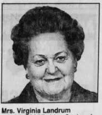 Virginia Matthews Landrum (1917-1999)