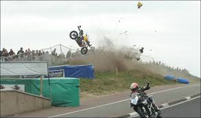 Kumpulan kecelakaan moto gp part 2. Nw200 Guy Martin Crash Bike Accident Isle Of Man Racing Bikes