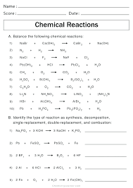 A series of free igcse chemistry activities in a decomposition reaction, a compound breaks down into simpler elements or compounds. Types Of Chemical Reactions Pogil Types Of Chemical Reactions Pogil Revised Doc Document Learn About Thecontinue Reading Types Of Chemical Reactions Pogil Answers Alisasandrock6