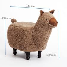 Rilamo Kids Ottoman Stool Premium Home Furninshing Addyzeal Kids Ottoman Animal Stools Cute Furniture