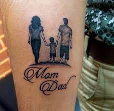 Tattoo Small Love Mom 16 Ideas Mom Dad Tattoos Dad Tattoos Mom Tattoos