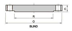 Asme B16 47 Class 150 Series A Blind Flanges Cl 150 Blind