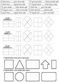 2 Sinif Matematik Etkinlik Ve Calisma Kagitlari Kesirler Etkinligi Egitim Destek Sitesi Matematik Kesirler Matematik Oyunlari