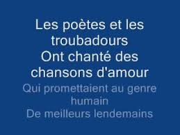 Le Temps Des Cathedrales Avec Paroles Chanson Amour Chanson Chansons Francaises