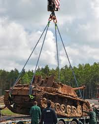 Hidden beneath the North Sea coast for over 80 years, this German assault  gun may still tell the story of 17 battlefield victories. Construction  workers excavating near Nordholz Naval Air Base in