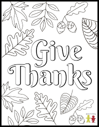 Thanksgiving Coloring Pages (Free Printable For Kids)