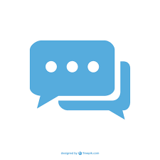 Chat tekstballon pictogram | Gratis Vector