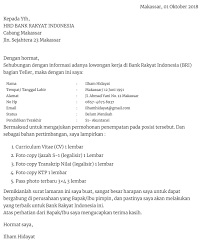 Contoh surat lamaran kerja pegawai negeri sipil (pns). Contoh Surat Lamaran Kerja Lowongan Kerja Kalimantan Tengah