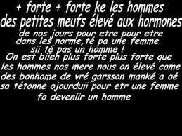 Cette constatation est d'autant plus surprenante que les femmes sont confrontées à une véritable inégalité sociale par rapport aux hommes. Nous On Pleure Pas Paroles Kayliah Greatsong