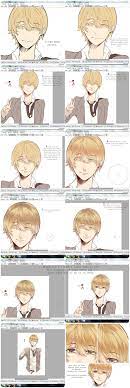 Hi Everyone After Glassy Eyes Tutorial Quiss Deviantart Com Art Glass Hellip Here Comes Hair Coloring Tut Digital Art Anime Digital Art Illustration Drawings