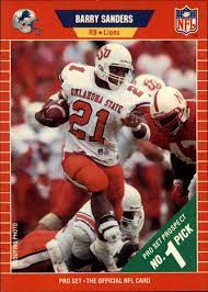 Maybe you would like to learn more about one of these? 1989 Pro Set 494 Barry Sanders Rc Nm Mt