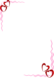 Heart border clipart for your design, template or work. Red Hearts Corner Border Visit This Link New Borders For Paper Clip Art Borders Corner Borders