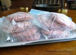How To Freeze Burger Patties