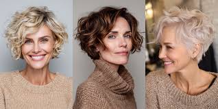 Image result for short hair haircuts women over 50
