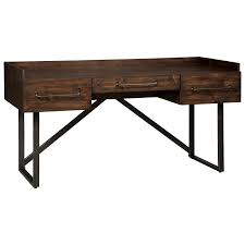 See what makes broyhill furniture built to last & designed to love. Starmore Modern Rustic Industrial Home Office Desk With Steel Base Belfort Furniture Table Desks Writing Desks