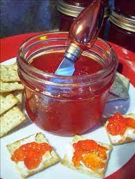Red Pepper Jelly Recipe Food Com Recipe Jelly Recipes Stuffed Peppers Pepper Jelly Recipes