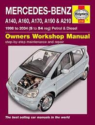 Specifications listing with the performance factory data and. 1998 2004 Mercedes A Class A140 A160 A170 A190 A210 Gas Diesel Haynes Repair Manual