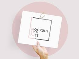 Download Hand Holding Paper Psd Mockup Mockupsq PSD Mockup Templates