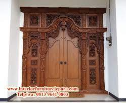 Rumah joglo ini juga mengusung tema minimalis. Pintu Rumah Ukiran Murah Desain Rumah Minimalis Desain Rumah