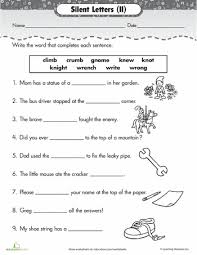 Phonics Review More Silent Letters Worksheet Education Com Phonics Worksheets Phonics Free Phonics Worksheets Free