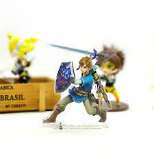 When mario arrived, bowser kidnapped peach and took her away to the center of the universe. Love Thank You The Legend Of Zelda Breath Of The Wild Link Battle Acrylic Stand Figure Model Plate Holder Cake Topper Anime Cool Aliexpress