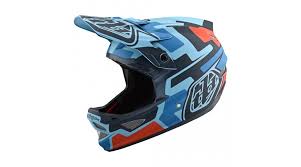 Troy Lee Designs D3 Fl Fiberlite Fullface Helmet Size Xl 60 62cm Speedcode Red 2019