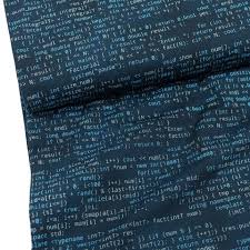 Kann man sich sein traumstöffchen zwischen verschiedenen farbnuancen beliebig drucken lassen. Larissastoffe Stoff Jersey Stoff Programmierer Computer Informatik Meterware 50 Cm X 150 Cm Online Kaufen Otto