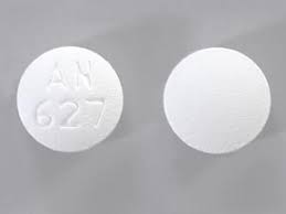 An 627 Pill Images White Round