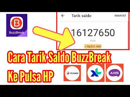 Cara Tarik Saldo Buzzbreak Ke Pulsa Terbaru Youtube