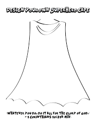 Design Your Own Superhero Cape Design Your Own Superhero Superhero Coloring Pages Superhero Coloring