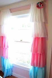 Room darkening curtain valances for windows blue rod pocket valances for bedroom, set of 2 pack, turquoise blue, 52 inch by 18 inch. 25 Adorable Diy Kids Curtains Architectureartdesigns Com Girls Bedroom Curtains Little Girl Rooms Girly Room