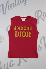 Jadore dior logo | resolution: Christian Dior Pink Yellow J Adore Dior Logo Print Sleeveless Tank Top Jadore Tokyo Roses Vintage Tops Dior Logo T Shirts For Women