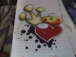 Dibujos A Lapiz De Corazones Chidos Con Alas Te Amo Dibujo Dibujos Graffiti