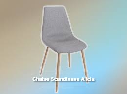 Chaise Scandinave Alicia La Foir Fouille Chaise Deco Scandinave Chaise Scandinave