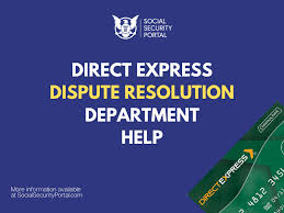 All you need is your direct express ® card, a valid photo id, and pin. Direct Express Dispute Resolution Help Social Security Portal