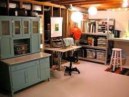 Unfinished basement home office ideas. Pin On For The Home