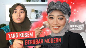 Kusam Jadi Glam Hanya Makeup Lokal Drugstore Yang Bisa Tutorial Cover Jerawat Youtube