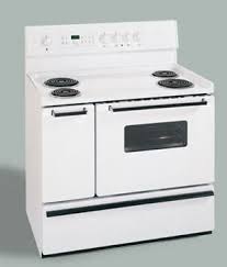 Unplug the unit or shut off the circuit breaker for 5 minutes. Frigidaire Fef450bw 40 Inch Freestanding Electric Range With Self Cleaning Primary Oven Porcelain Burner Bowls Towel Bar Oven Door Handles White