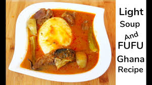{an alternative to cassava fufu}. How To Make Light Soup Pepper Soup And Fufu Recipe Ghana Taste Praise Onaturals Youtube