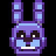 Bonnie Pixel Art By Skyler Frost Stargrey Clumsy Bunny Original By C Oomles Tumblr Dibujos