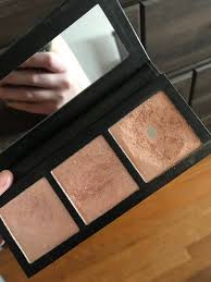 My First Time Hitting Pan In A Highlighter This One Is From The Mac Hyper Real Glow Flash Awe Palette Ironically It S T Mac Makeup Mac Makeup Looks Makeup