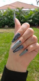 First Time Having Apres Gel X Nails Gelnails Gelpowdernails Naildesigns Apresnails Nail Designs Simple Nail Designs Summer Acrylic Nails
