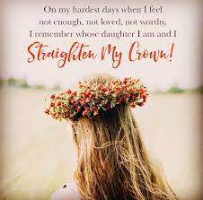 Mardel Christian Education On My Hardest Days When I Feel Not Enough Not Loved Not Worthy I Remember Whose Daughter I Am And I Straighten My Crown Facebook
