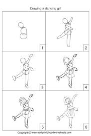 Drawing A Dancing Girl Girl Drawing Pictures Girl Drawing Easy Drawings