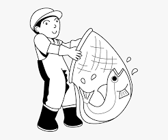 Please use and share these clipart pictures with your friends. Transparent Fishing Clipart Black And White Clip Art Black And White Fisherman Hd Png Download Kindpng
